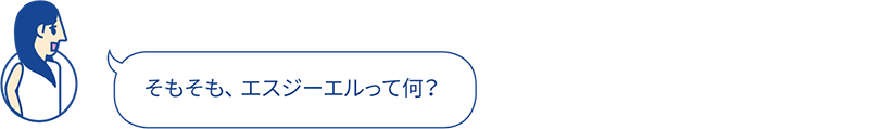 そもそも、エスジーエルって何？