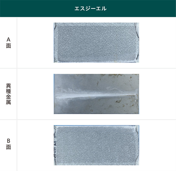 ステンレスとの接触